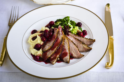 NEWduck breast with spiced orange THUMB