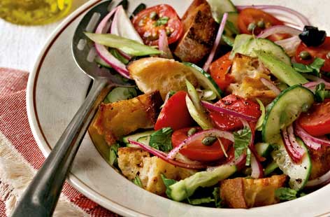 Panzanella salad thumb