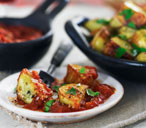Potatoes bravas
