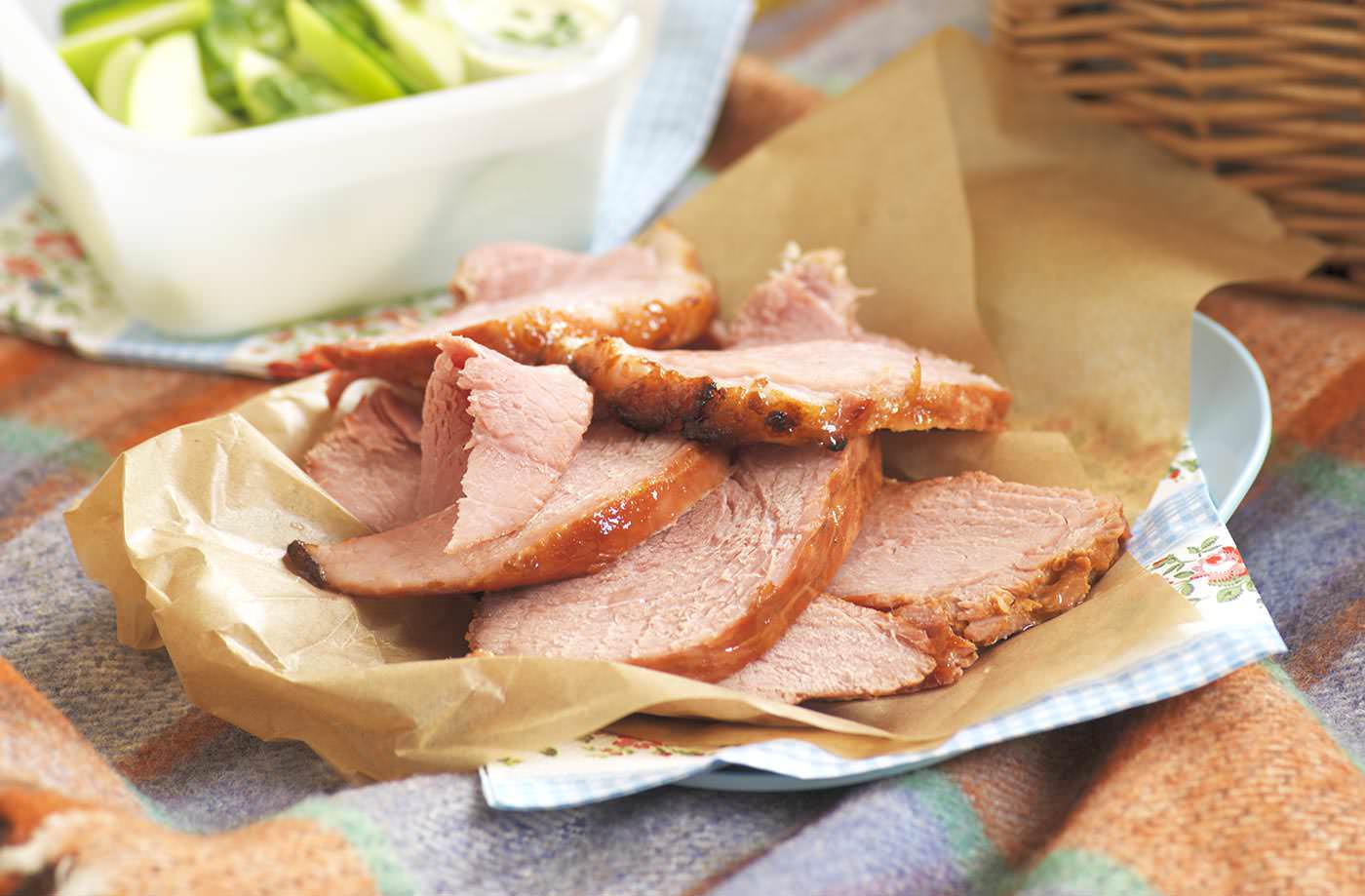 Lemonade gammon with Pimms glaze Tesco Real Food