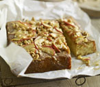 Pink Lady apple cake with hazelnut