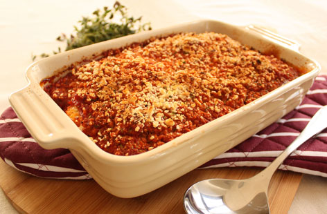 Potato and tomato bake THUMB