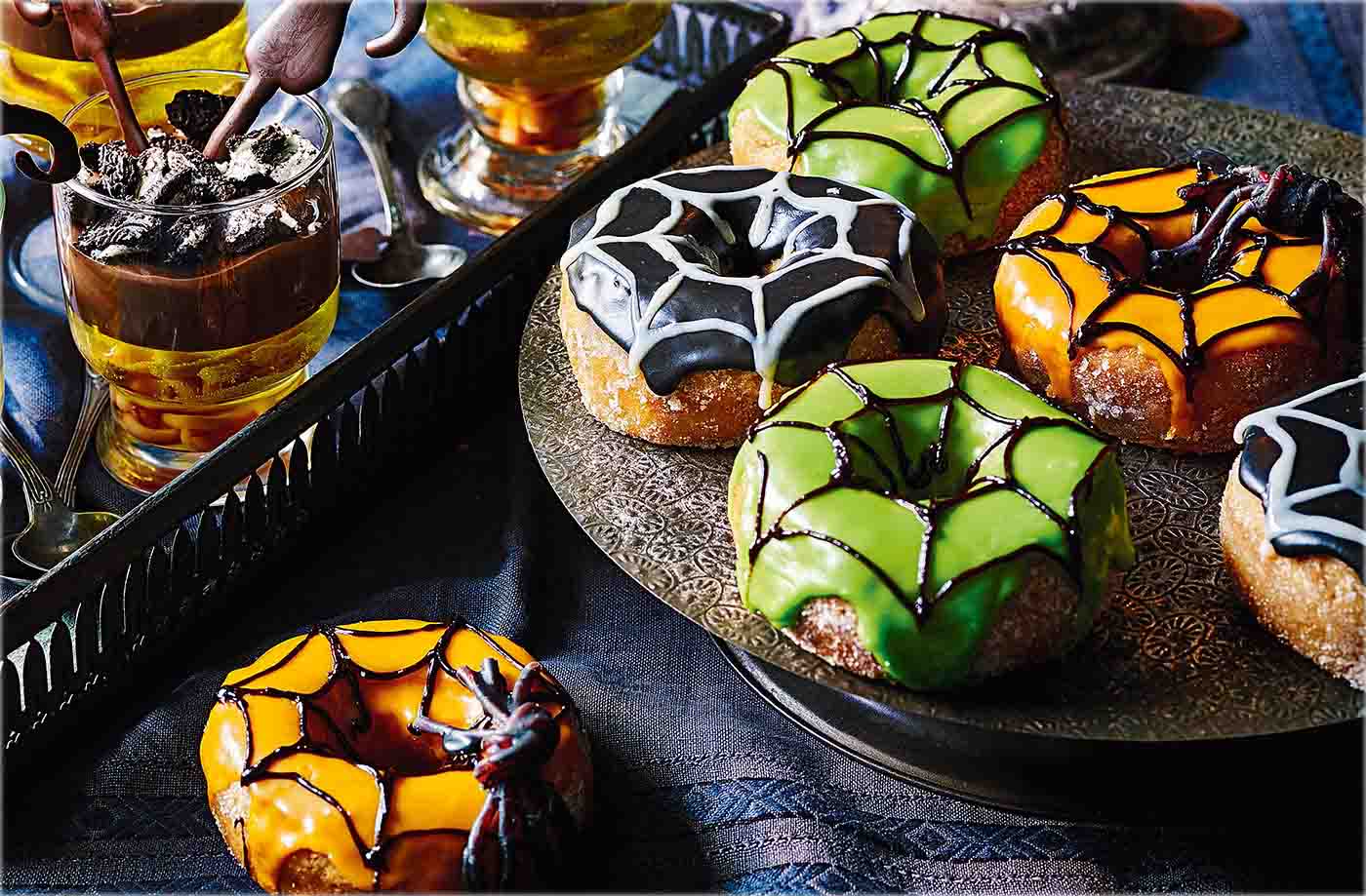 Декор десертов на Хэллоуин