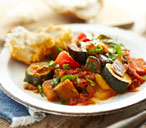 Ratatouille with basil