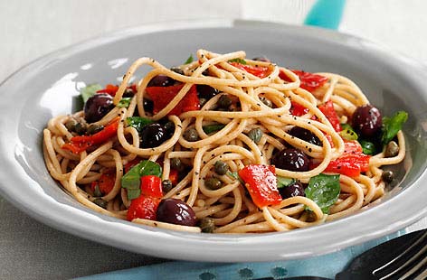 Roasted Pepper and Olive Spaghetti thumb a5f9fd5f 8632 42d5 8054 4a76acef2f22 0 146x128