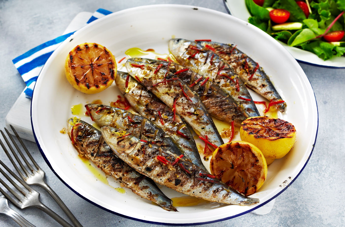 Grilled Sardines Sardine Recipes Tesco Real Food