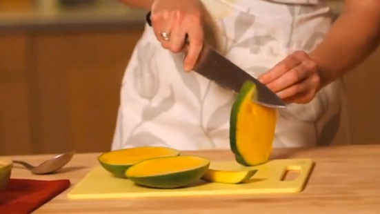 Sal Henley How to choose & prepare a mango