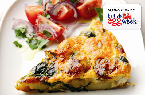 Spanish style egg tortilla HERO