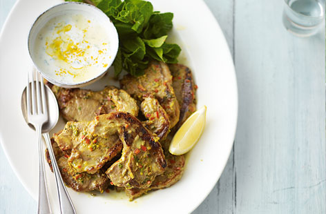 Spiced lamb chops