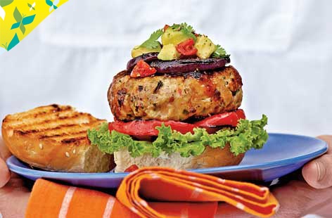 Spicy turkey burgers thumb
