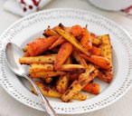 Sticky Chantenay carrots and parsnips THUMB