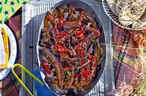 Sticky barbecue pork ribs