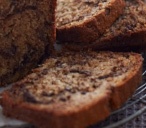 Banana choc chip bread