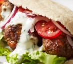 Lamb and apricot kofta kebabs 
