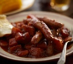 sausage and black bean pot
