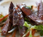 Thai spiced beef fajitas 