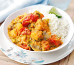 Thai butternut squash curry