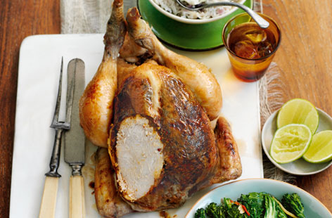 Thai spice roast chicken with coconut THUMB