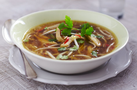 ThaiChinese lemongrasschickenandchillisoup He