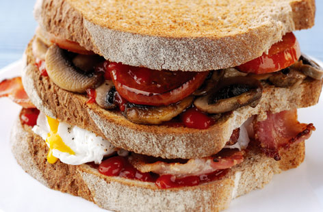 Triple Breakfast Stack (h)