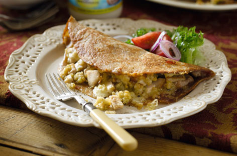 Time out turkey wrap