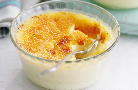 Vanilla creme brulee