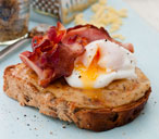 Welsh rarebit with cheddar