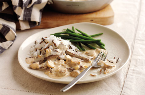beef stroganoff (h)