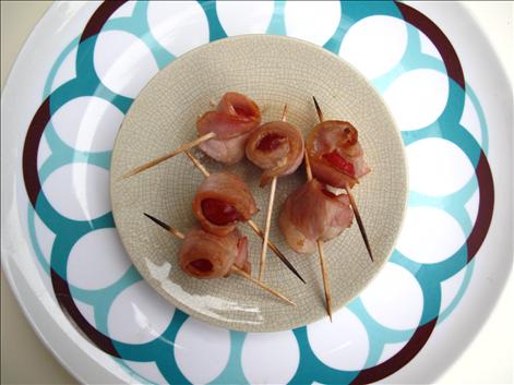 Cherry and Bacon Treats