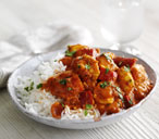 Tasty chicken tikka masala