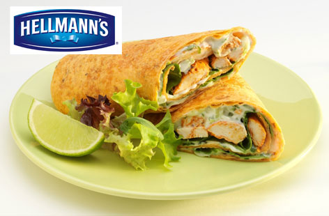 chicken tikke wraps hero