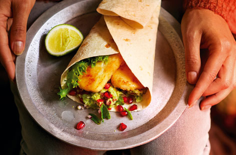 crisp halloumi wraps HERO