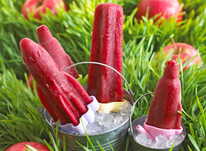 forest fruit and apple lollies (t)
