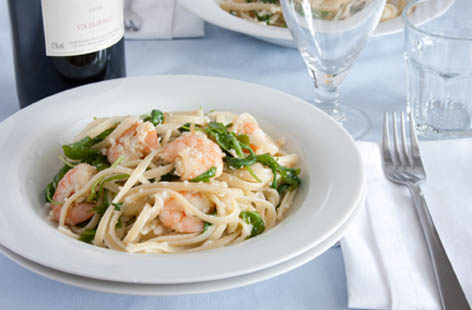 King prawn and crab linguine | Tesco Real Food