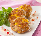 Lamb and sweetcorn with yogurt sauce