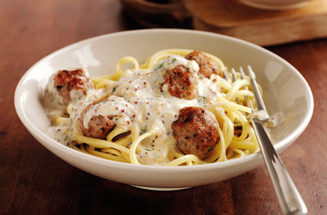 pasta meatballs (h)