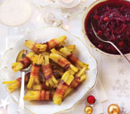Pancetta-wrapped parsnips