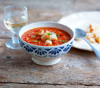 Chunky tomato soup