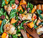 Nathan Outlaw’s one-pot roast chicken and chorizo