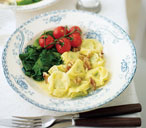 tortellini with spinach and walnuts THUMB