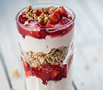 Galvin Brothers' strawberry sundaes