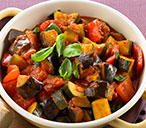 (t)tomato and garlic ratatouille Loyd Grossman