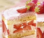Strawberry Gateau Recipe | Tesco Real Food