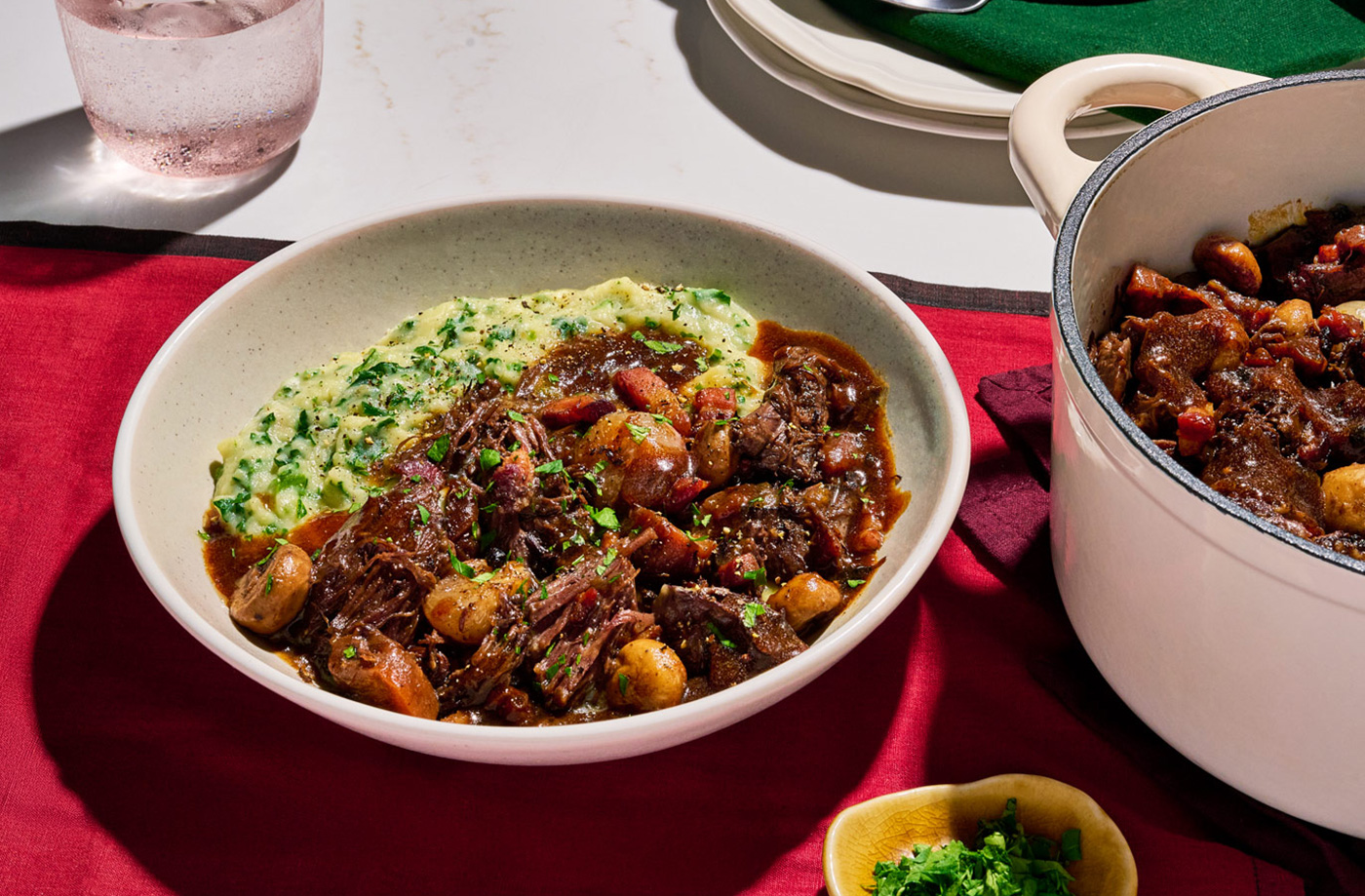 Fred’s beef bourguignon  recipe