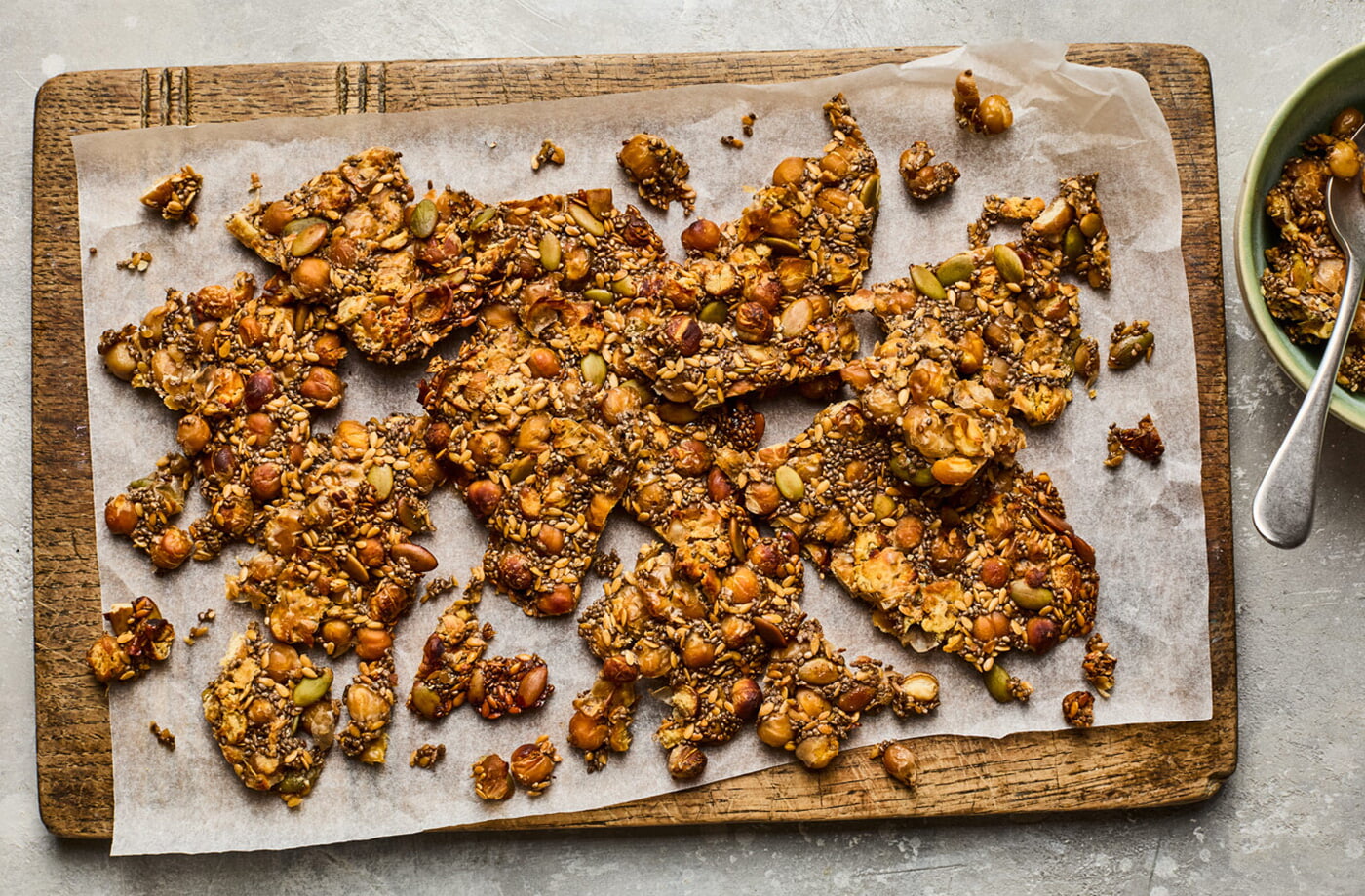 Chickpea granola recipe