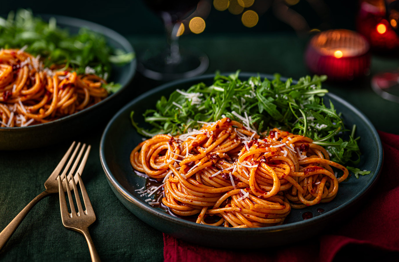 Harissa butter pasta recipe