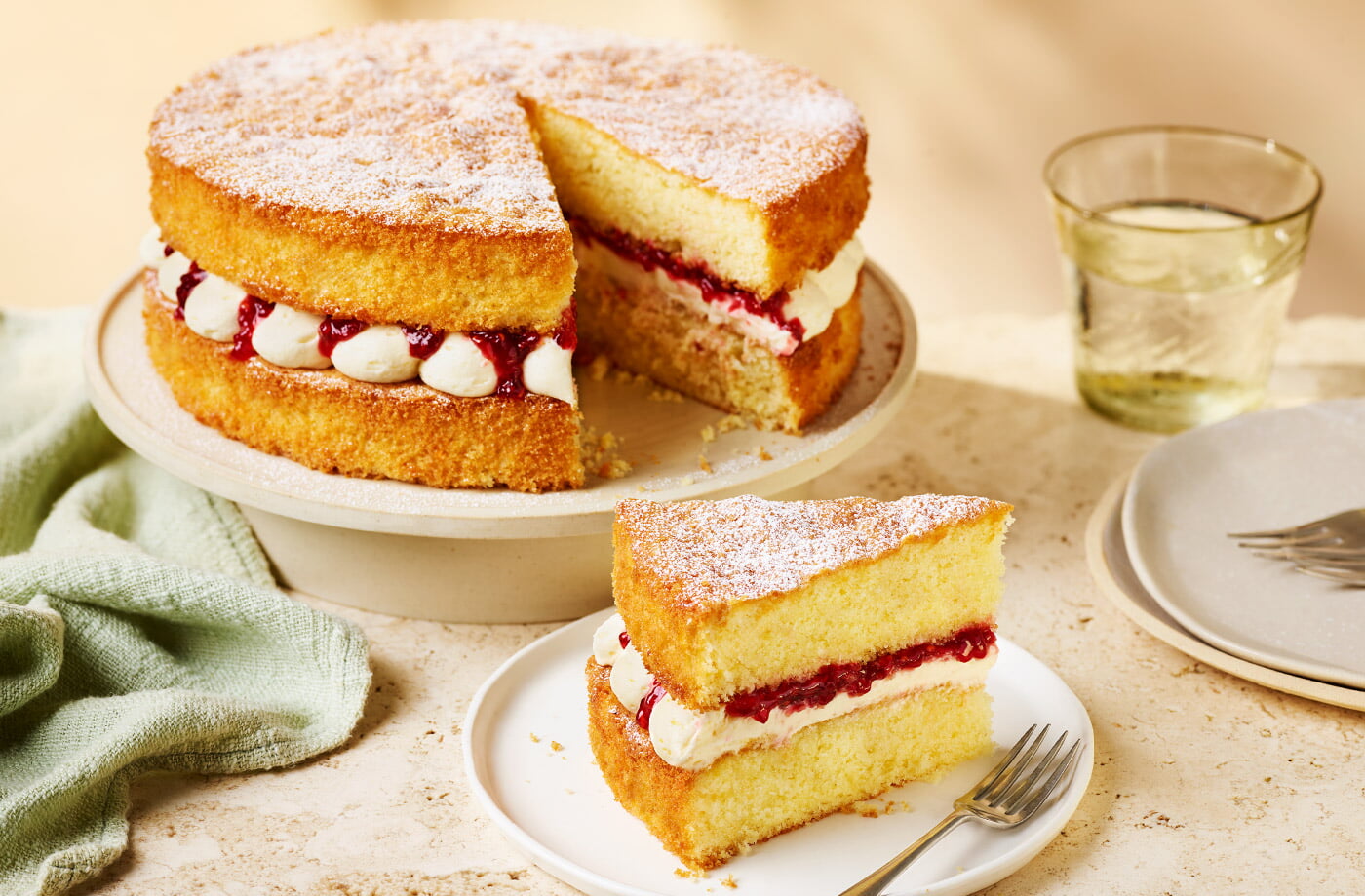 Light-as-air Victoria sponge recipe