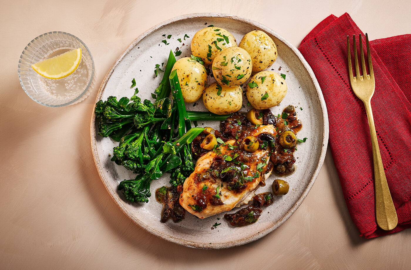 Quick chicken Marbella recipe