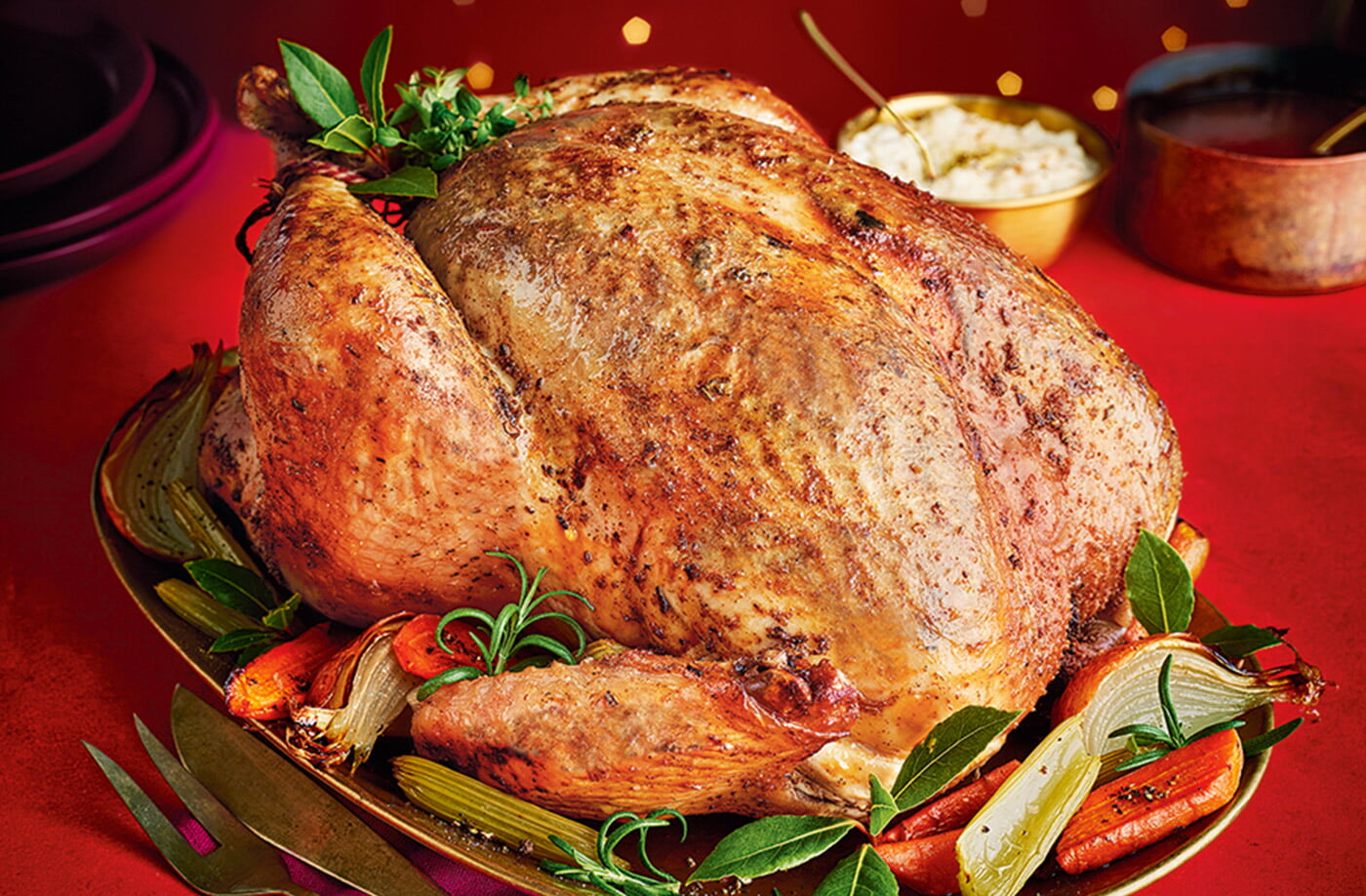 Sugar and spice brined turkey recipe