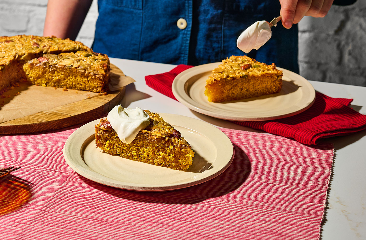 Seema’s toscakaka cake recipe